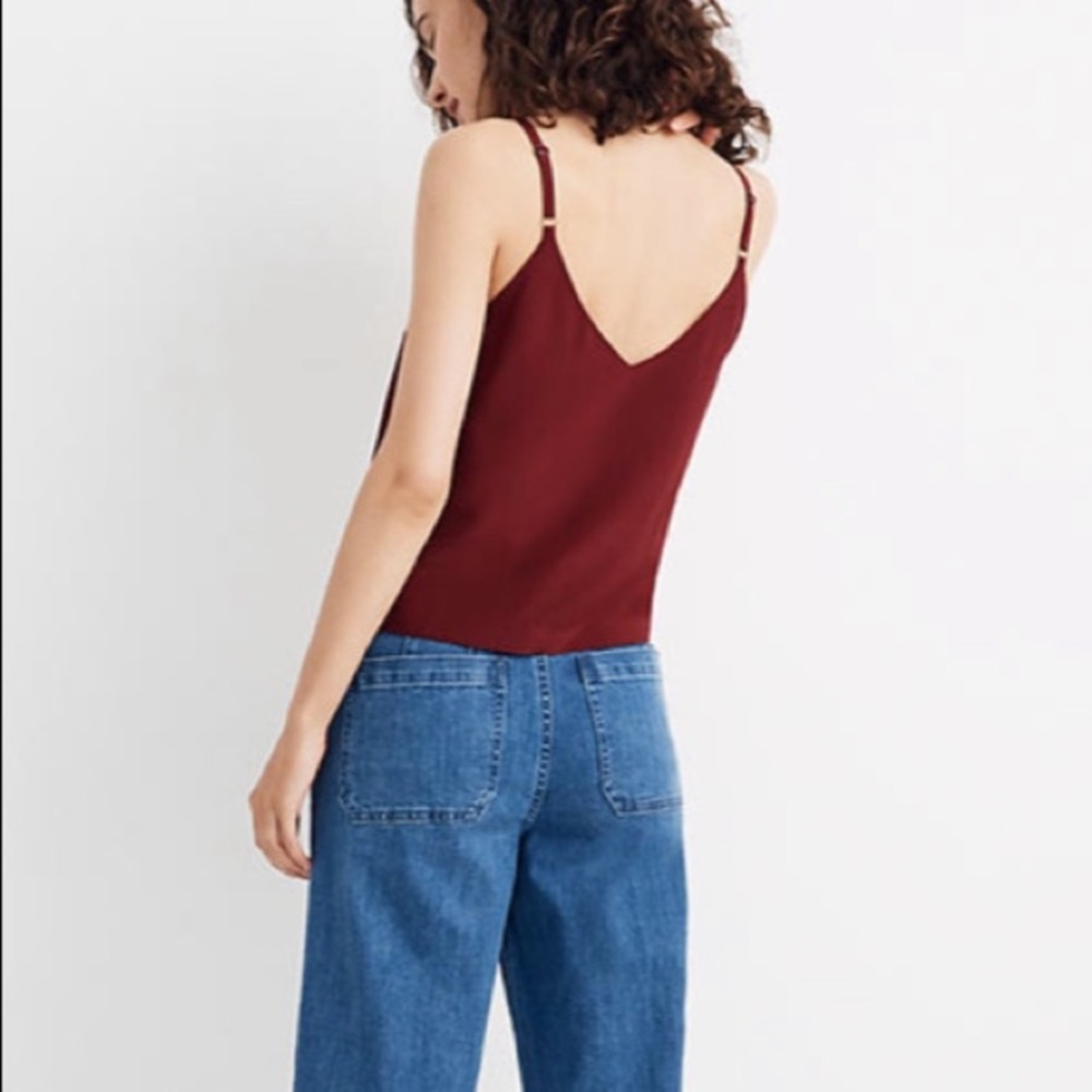 Madewell Silk Button Down Cami - image 3